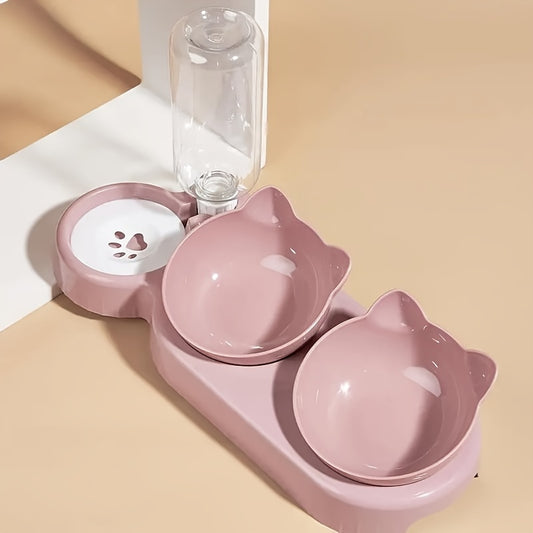 Cat Pet Bowl Set