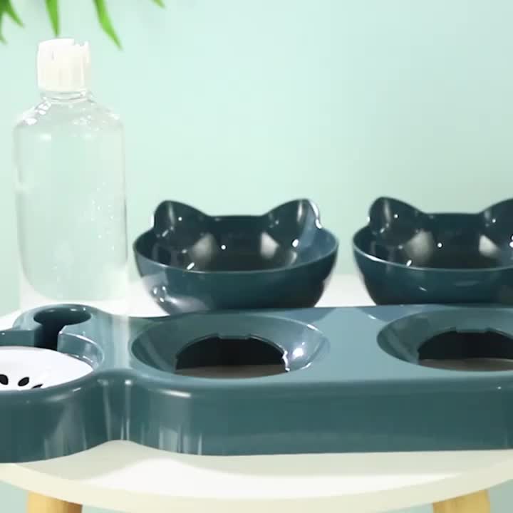 Cat Pet Bowl Set