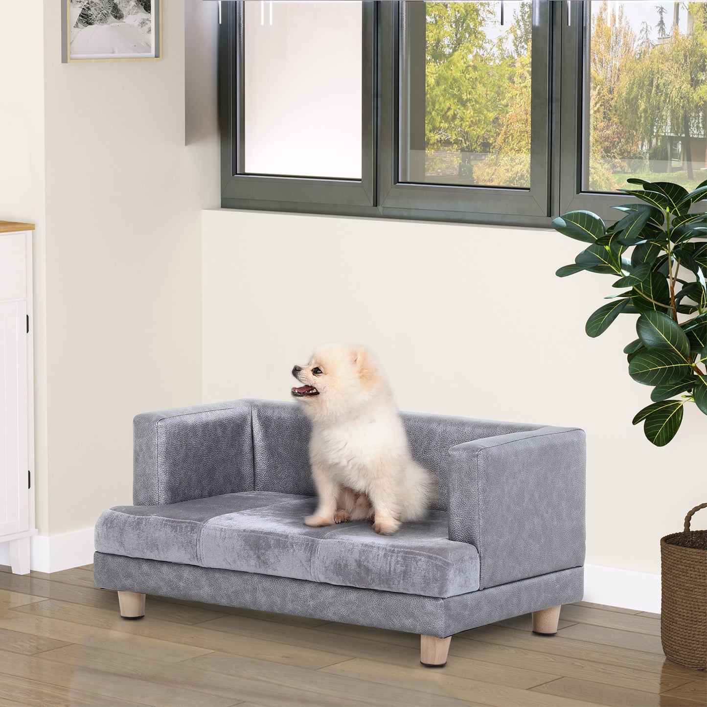 Elevated Dog Sofa Bed for Small Dogs