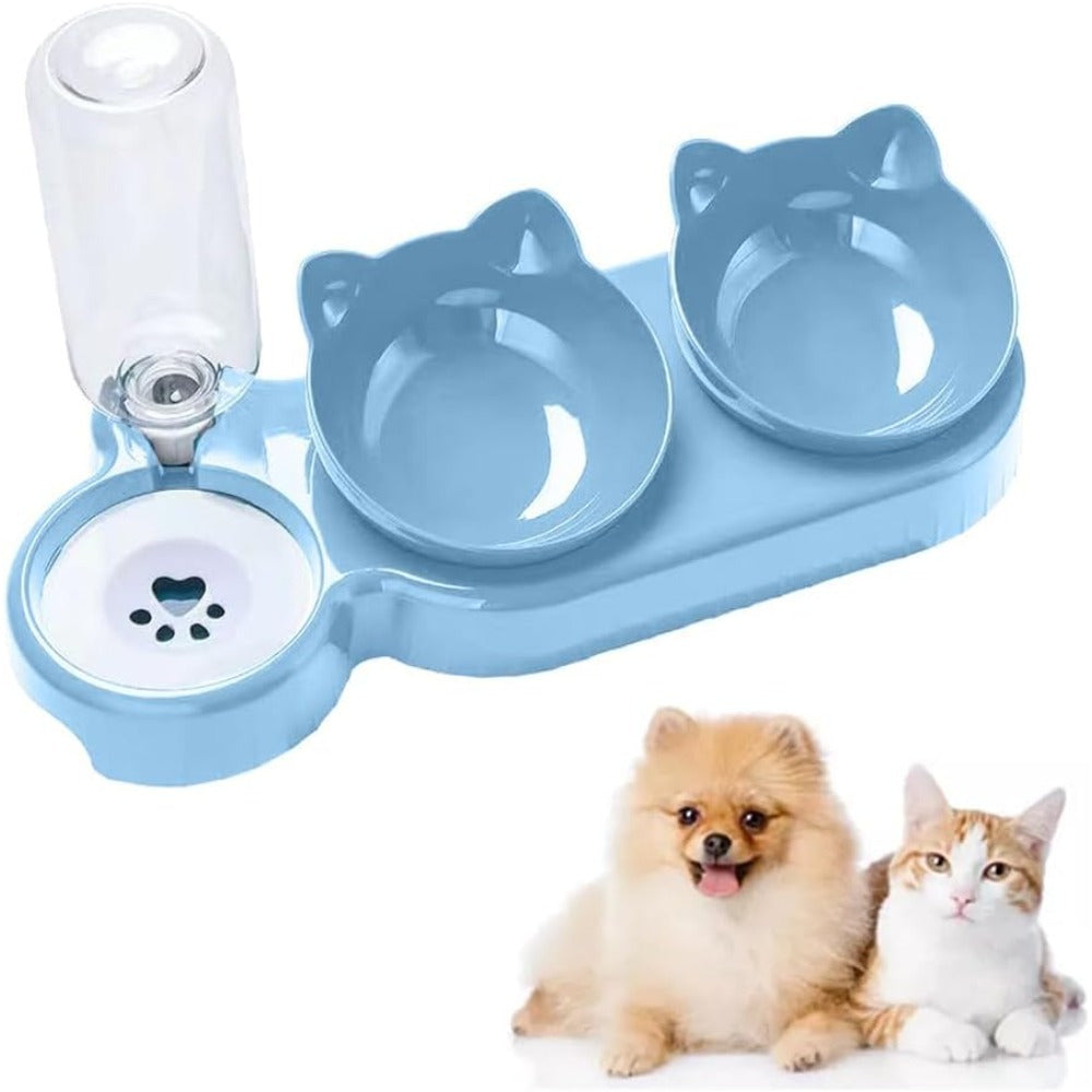 Cat Pet Bowl Set